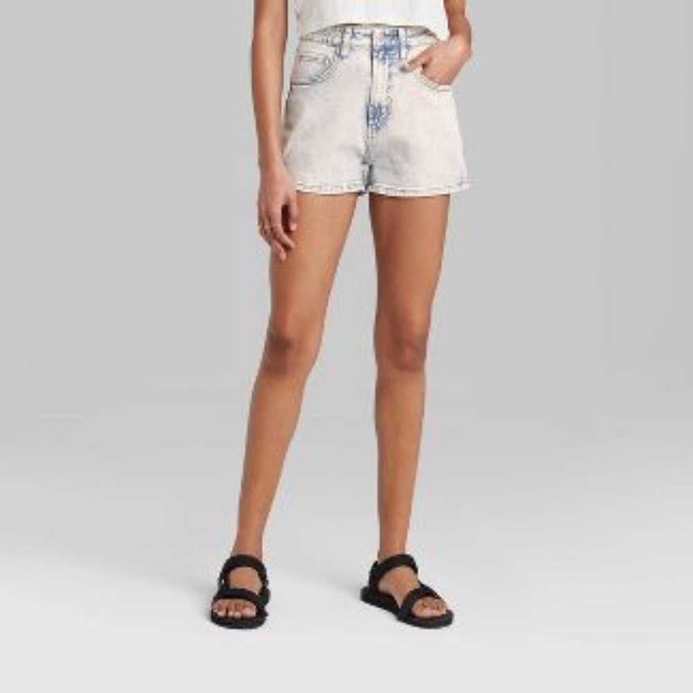 Wild Fable Highest Rise Mom Jean Shorts - Target